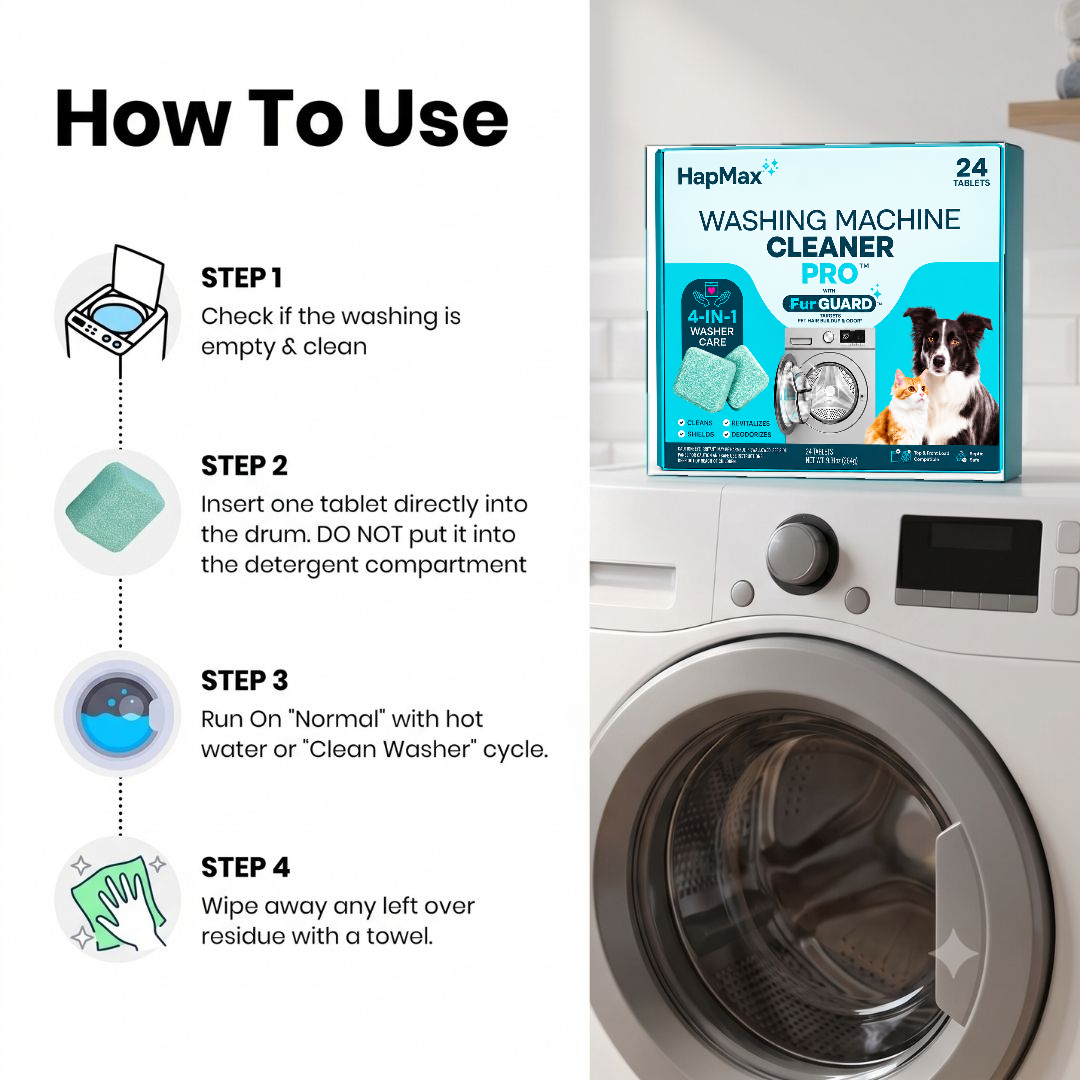 HapMax Washing Machine Cleaner