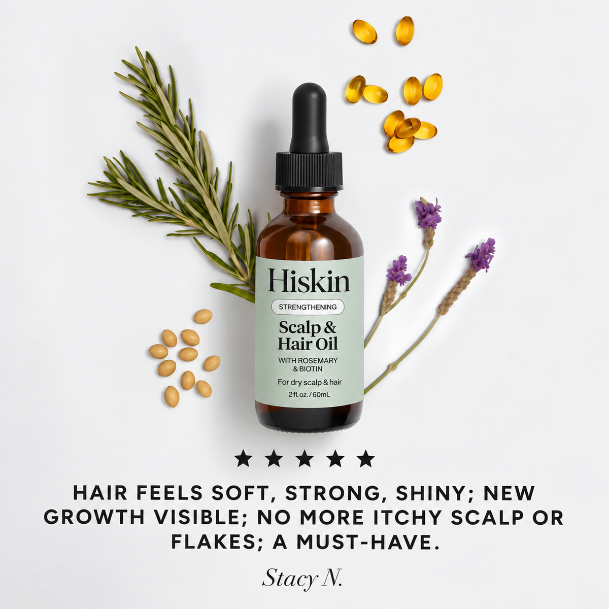 Scalp Oil Applicator + Biotin Oil Bundle