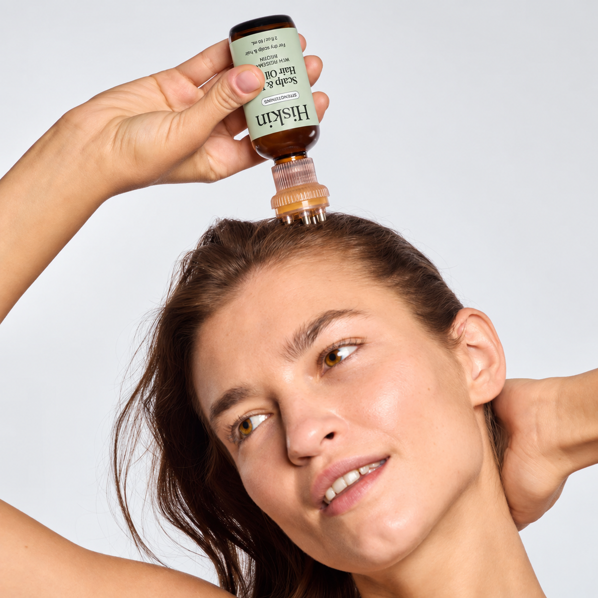 Scalp Oil Applicator + Biotin Oil Bundle
