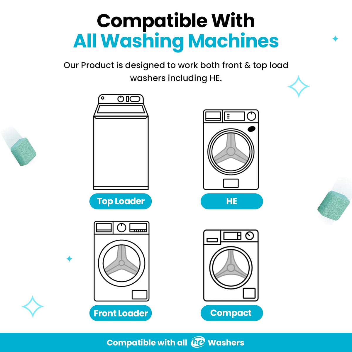 HapMax Washing Machine Cleaner
