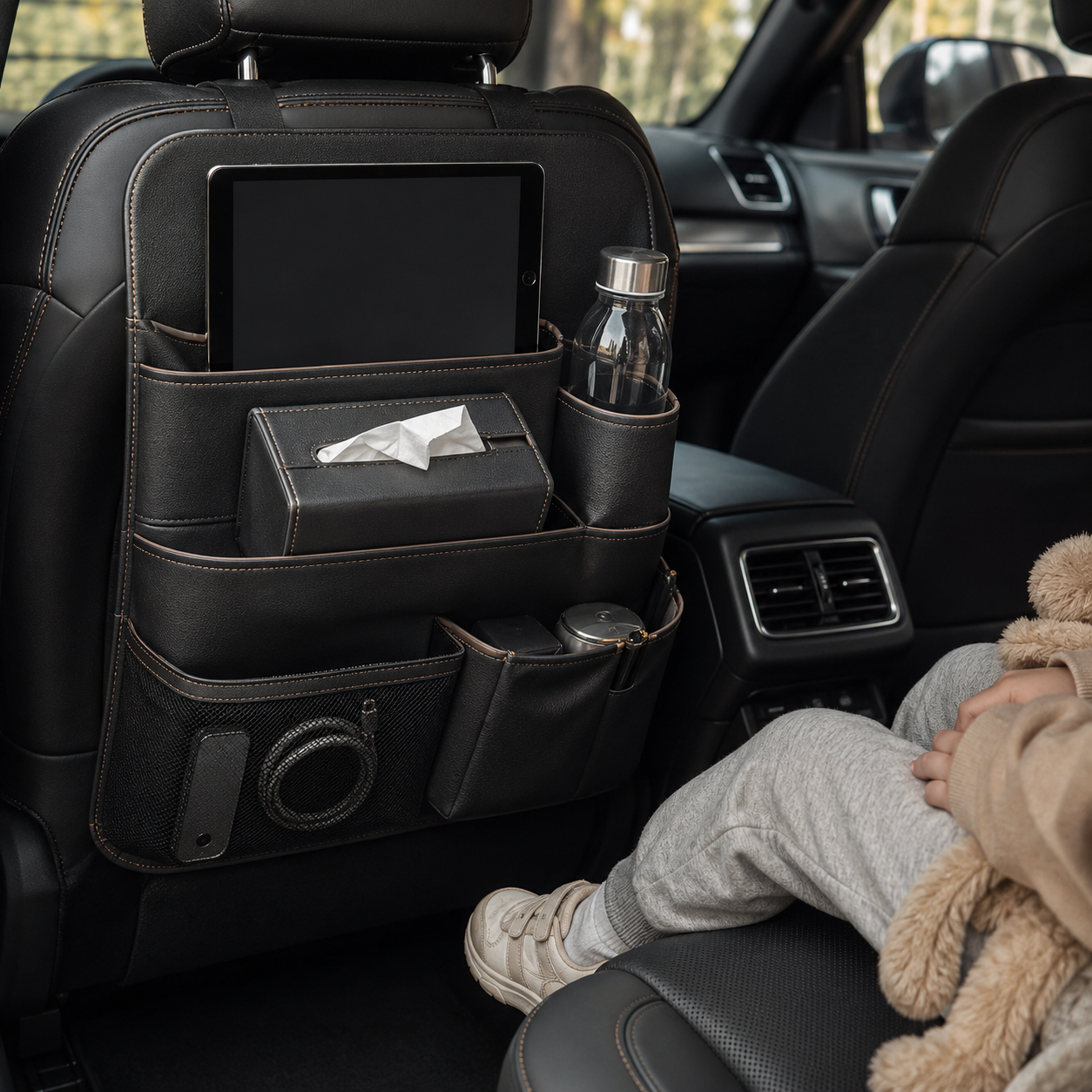 Havenlorae™ SeatMate Family Travel Organizer