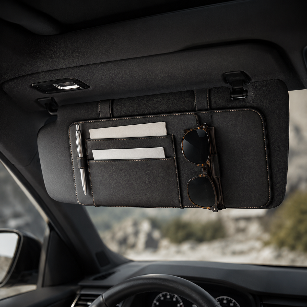 Havenlorae™ VisorKeep Driver Essentials Organizer