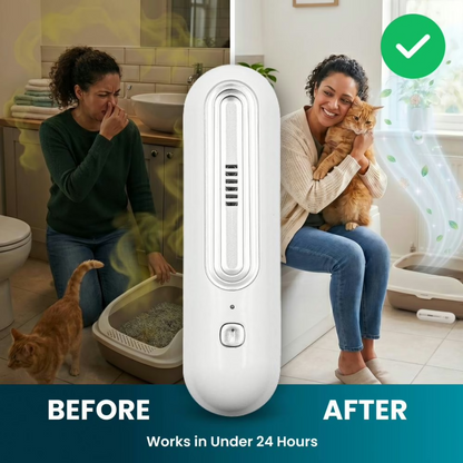 HapMax™ Air Purifier — Eliminate Pet Smells In Under 24 Hours & Stop Them From Coming Back