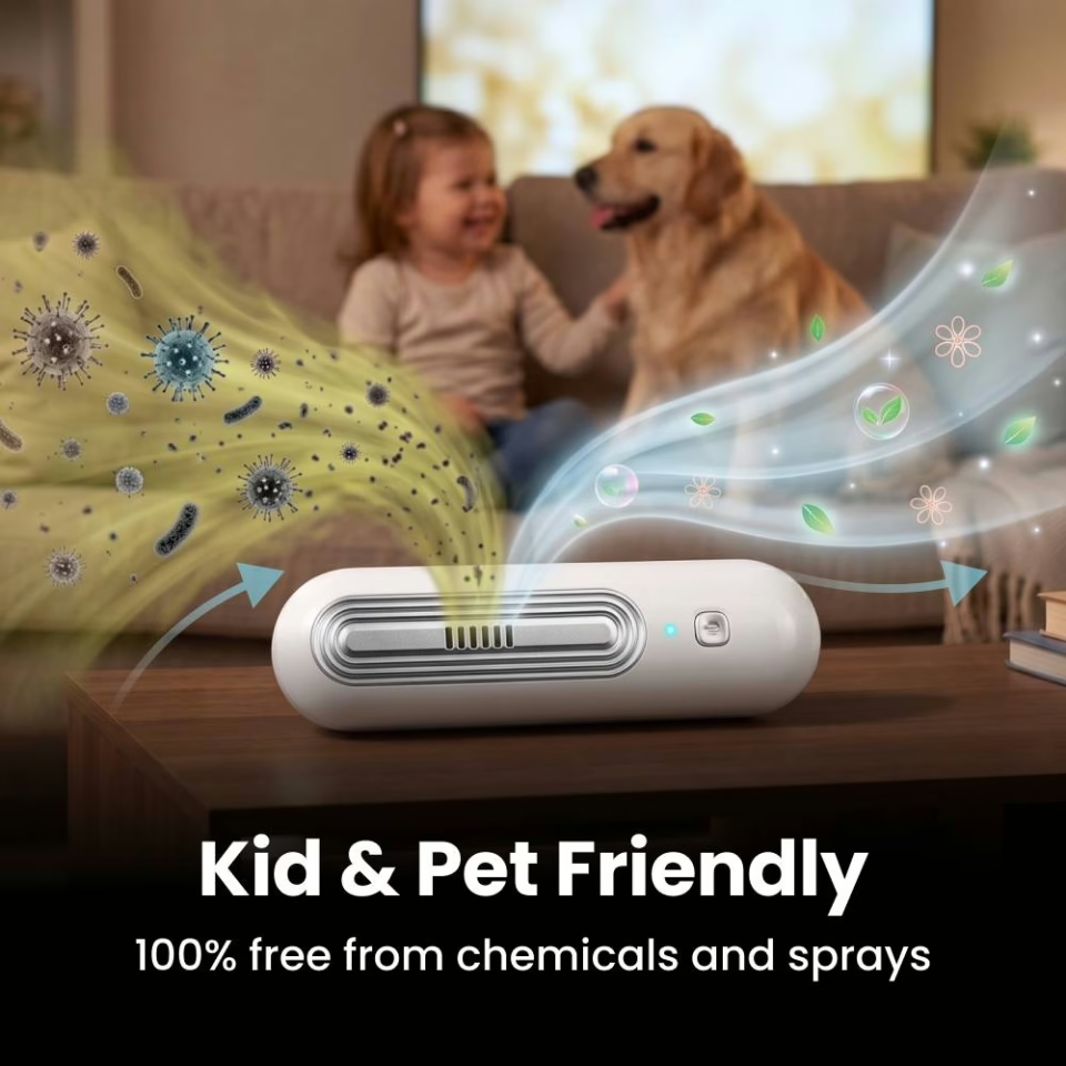 HapMax™ Air Purifier — Eliminate Pet Smells In Under 24 Hours & Stop Them From Coming Back
