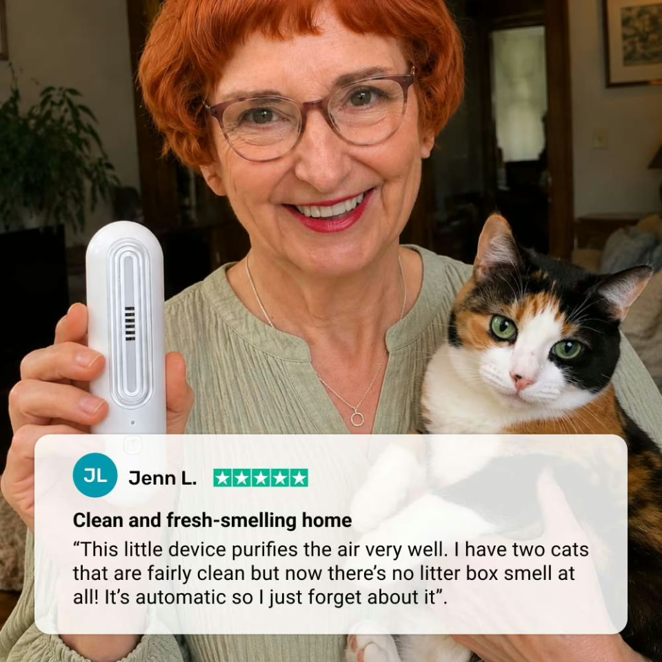 HapMax™ Air Purifier — Eliminate Pet Smells In Under 24 Hours & Stop Them From Coming Back