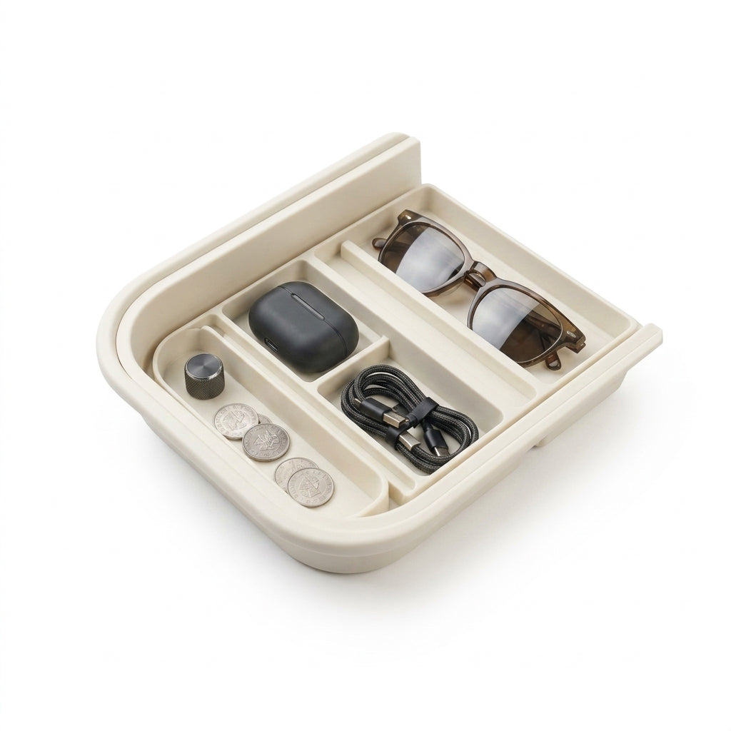 Havenlorae™ ConsoleLayer Interior Storage Tray