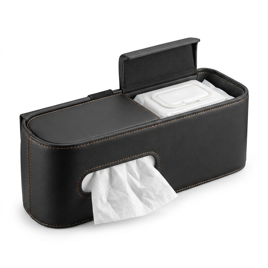 Havenlorae™ CleanReach Tissue & Wipes Station